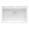 Ruvati 30"x20" Dual-Mnt Granite Composite Sgl Bowl Kitchen Sink, Wht RVG1030WH - alternate 8
